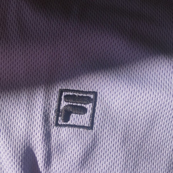 Vintage Fila Y2K Set of Lavender Drawstring Pants & Full Zip Hoodie Jacket M - Picture 10 of 14